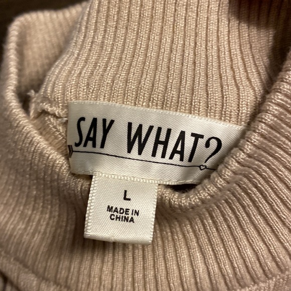 Say What? Sweater - Picture 4 of 11